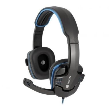 Auriculares Gaming con Micrfono NGS GHX-505/ Jack 3.5/ Azul