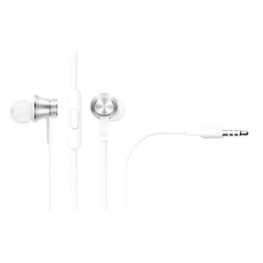 Auriculares Intrauditivos Xiaomi Mi In Ear Basic/ con Micrfono/ Jack 3.5/ Plateados