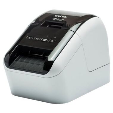 Impresora de Etiquetas Brother QL-800/ Trmica/ Ancho etiqueta 62mm/ USB/ Blanca y Negra