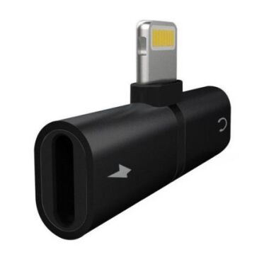 Splitter Carga y Msica Myway Lightning Macho - USB Macho/ Negro