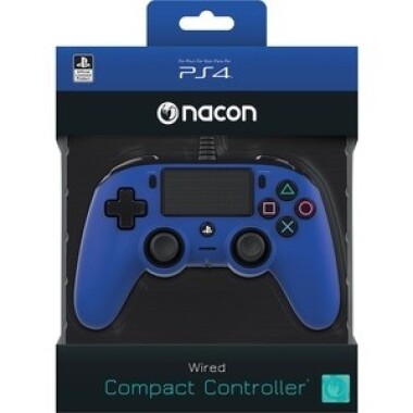 Nacon GamePad NACON - Cable - USB - PlayStation 4, PC3 m Cable - Azul