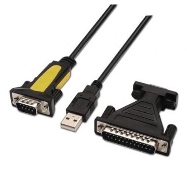 Adaptador Aisens A104-0039/ USB Macho - RS232 Macho