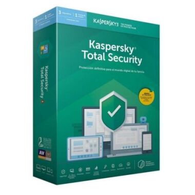 Antivirus Kaspersky Total Security 2020/ 3 Dispositivos/ 1 Ao