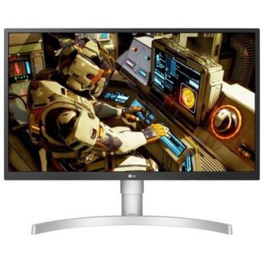 Monitor Gaming LG 27UL550-W 27'/ 4K/ Plata