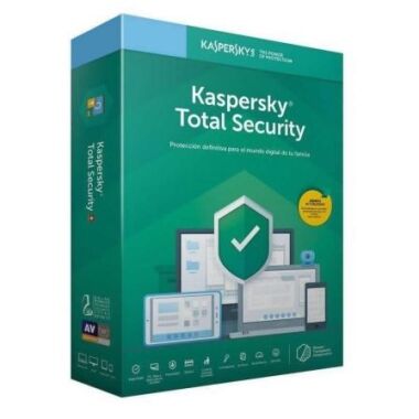 Antivirus Kaspersky Total Security 2020/ 5 Dispositivos/ 1 Ao