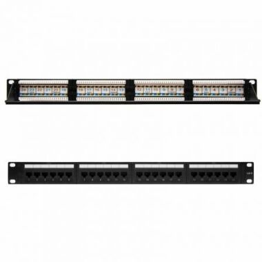 Patch Panel Nanocable 10.21.3124/ 24 Puertos/ Cat.6/ Altura 1U