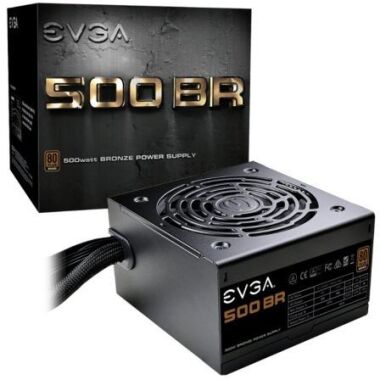 Fuente de Alimentacin EVGA 500 BR/ 500W/ Ventilador 12cm/ 80 Plus Bronze