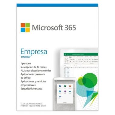 Microsoft Office 365 Empresa Estndar/ 1 Usuario/ 1 Ao/ 5 Dispositivos