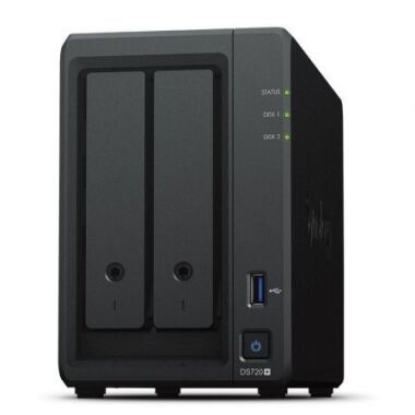 NAS Synology Diskstation DS720+/ 2 Bahas 3.5'- 2.5'/ 2GB DDR4/ Formato Torre