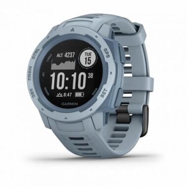 Smartwatch Garmin Instinct/ Notificaciones/ Frecuencia Cardaca/ GPS/ Azul Cielo