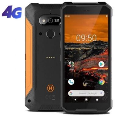 Smartphone Ruggerizado Hammer Explorer 3GB/ 32GB/ 5.72'/ Negro Naranja
