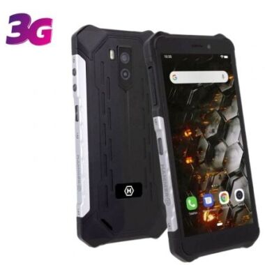 Smartphone Ruggerizado Hammer Iron 3 1GB/ 16GB/ 5.5'/ Negro y Plata