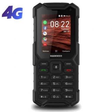 Telfono Mvil Ruggerizado Hammer 5 Smart/ Negro