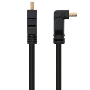 Cable HDMI 1.4 Nanocable 10.15.3002/ HDMI Macho - HDMI Macho/ 1.8m/ Negro