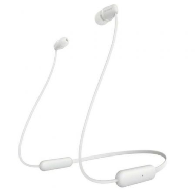 Auriculares Inalmbrico Intrauditivos Sony WIC200W.CE7/ con Micrfono/ Bluetooth/ Blancos