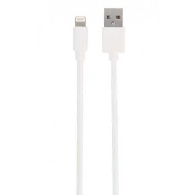 Cable USB 2.0 Lightning Vivanco 61808/ USB Macho - Lightning Macho/ 1m/ Blanco
