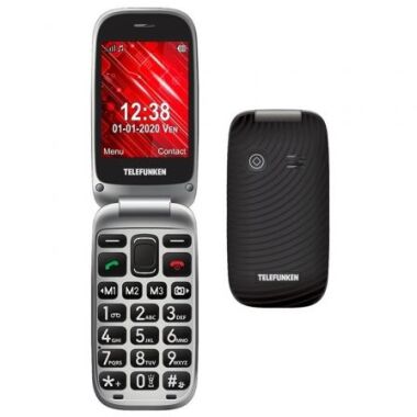 Telfono Mvil Telefunken S560/ Negro
