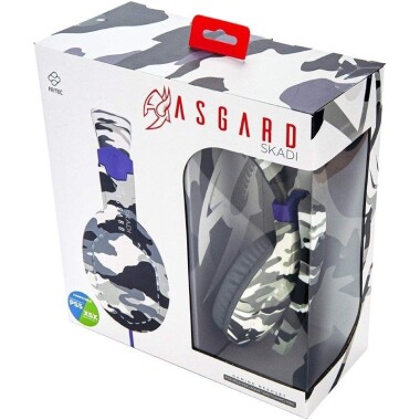 Auriculares Gaming con Micrfono FR-TEC Asgard SKADI/ Jack 3.5/ Purpura