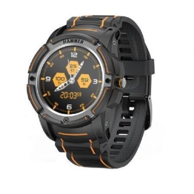 Smartwatch Hammer Watch/ Notificaciones/ Frecuencia Cardaca/ GPS/ Negro