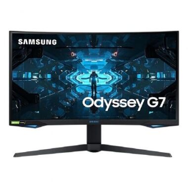 Monitor Gaming  Curvo Samsung Odyssey G7 LC27G75TQSR/ 27'/ WQHD/ Negro