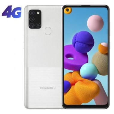 Smartphone Samsung Galaxy A21S 3GB/ 32GB/ 6.5'/ Plata