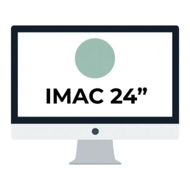 Apple iMac 24' Retina 4.5K/ Chip M1 CPU 8 Ncleos/ 8GB/ 256GB/ GPU 8 Ncleos/ Verde