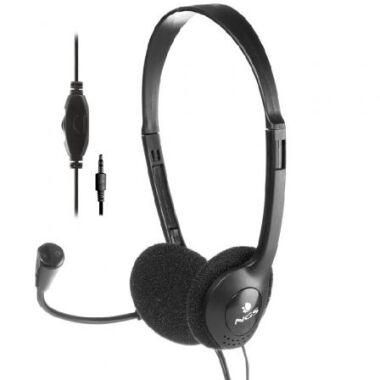 Auriculares NGS MS 103 Pro/ con Micrfono/ Jack 3.5/ Negros