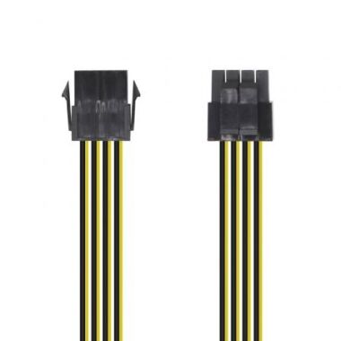 Cable de Alimentacin Microprocesador Aisens A131-0419/ Molex -4+4 PIN Macho - Molex 8 PIN Hembra/ 30cm