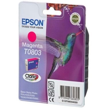 Cartucho de Tinta Original Epson T0803/ Magenta