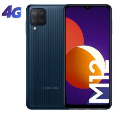 Smartphone Samsung Galaxy M12 4GB/ 64GB/ 6.5'/ Negro