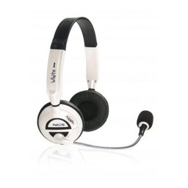 Auriculares NGS MSX6PRO/ con Micrfono/ Jack 3.5/ Blancos