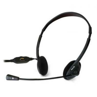 Auriculares NGS MS103/ con Micrfono/ Jack 3.5/ Negros