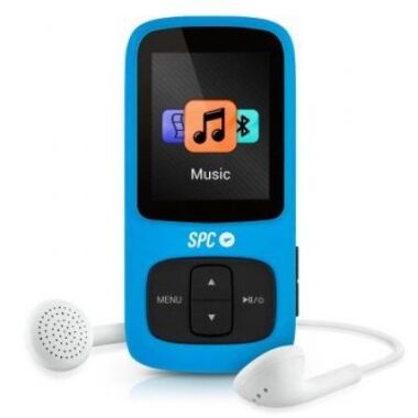 Reproductor MP4 SPC Internet Pure Sound 8578A/ 4GB/ Pantalla 1.8'/ Radio FM/ Azul